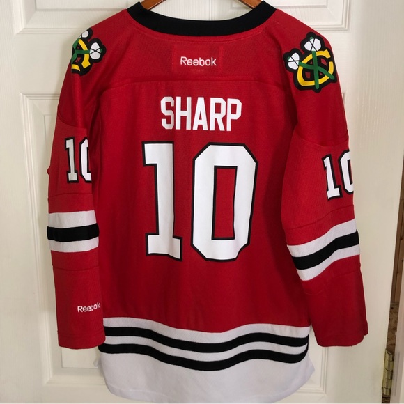 Youth L/XL Reebok Chicago Blackhawks Jersey - Picture 2 of 4
